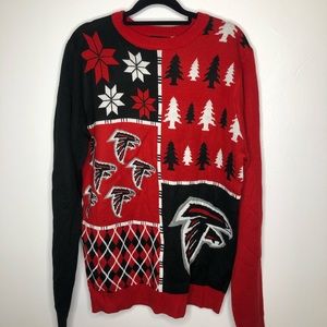 NFL Falcons Ugly Christmas Sweater NWT